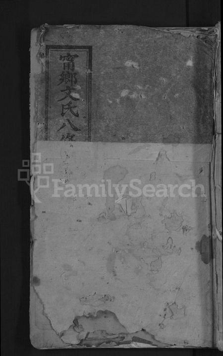 湖南文氏族谱-湖南甯乡文氏八修家谱 [13卷].pdf电子版