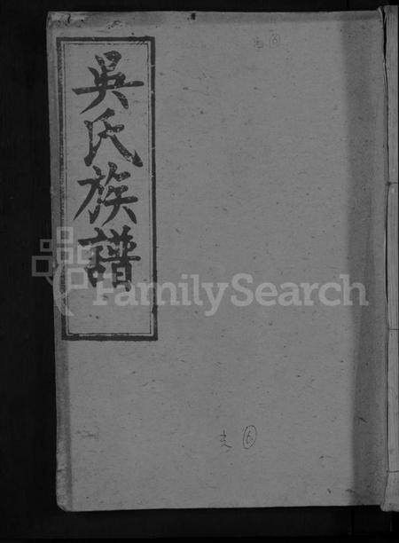 湖南吴氏族谱-吴氏大同族谱 [不分卷].pdf电子版