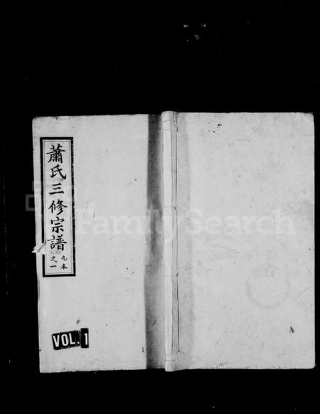 湖南萧氏族谱-沅江萧氏谱 [23卷,首1卷].pdf电子版插图1