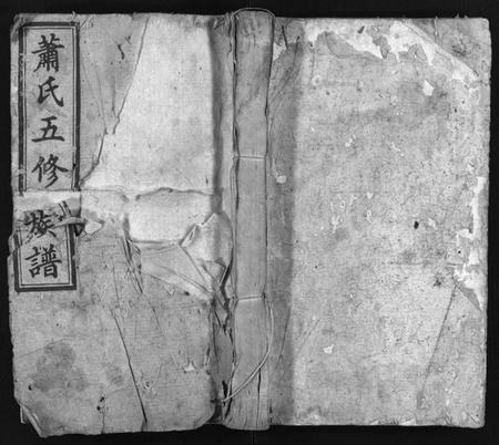 湖南萧氏族谱-萧氏五修族谱 [20卷,首1卷].pdf电子版插图1