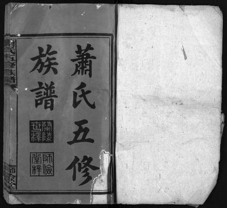 湖南萧氏族谱-萧氏五修族谱 [20卷,首1卷].pdf电子版插图2