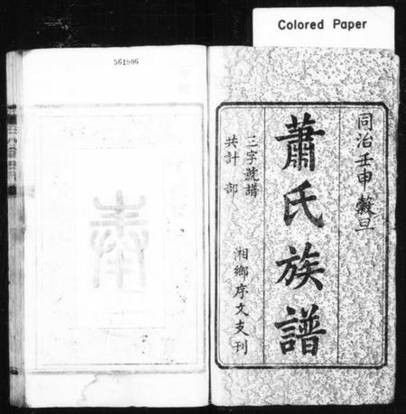 湖南萧氏族谱-萧氏族谱.pdf电子版插图2