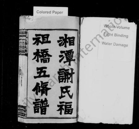 湖南谢氏族谱-湘潭谢氏福祖桥五修谱 [24卷].pdf电子版插图2