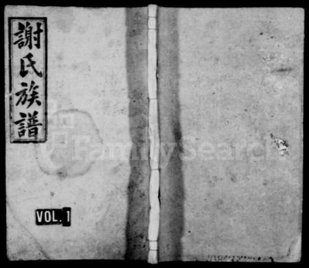 湖南谢氏族谱-谢氏族谱 [28卷,首2卷].pdf电子版插图1