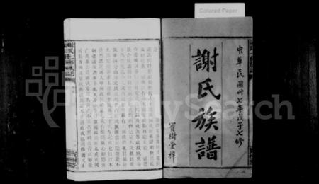 湖南谢氏族谱-谢氏族谱 [28卷,首2卷].pdf电子版插图2