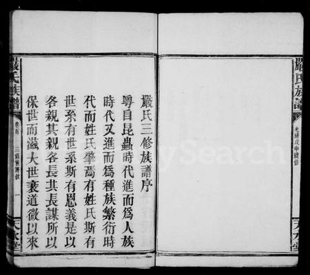 湖南严氏族谱-严氏族谱 [4卷].pdf电子版插图5