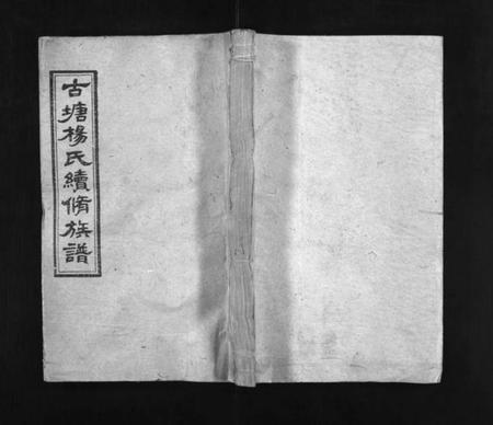 湖南杨氏族谱-古塘杨氏续修族谱 [26卷].pdf电子版插图1