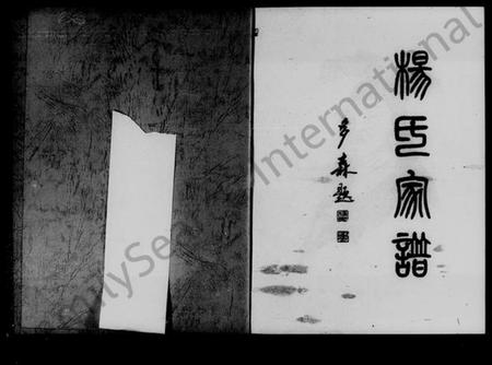 湖南杨氏族谱-杨氏家谱.pdf电子版插图1 湖南杨氏族谱-杨氏家谱.pdf电子版插图1