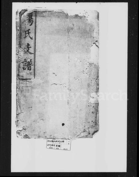 湖南杨氏族谱-杨氏支谱 [8卷].pdf电子版插图1