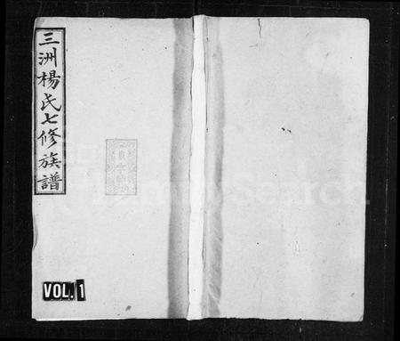 湖南杨氏族谱-杨氏族谱 [19卷,首1卷].pdf电子版插图1