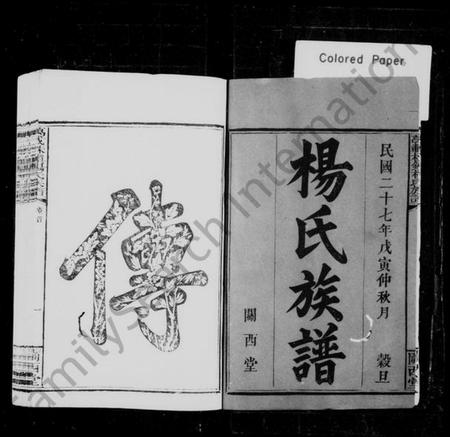 湖南杨氏族谱-杨氏族谱 [23卷,及卷首].pdf电子版插图3