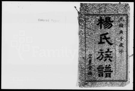 湖南杨氏族谱-杨氏族谱 [6卷,首1卷].pdf电子版插图2