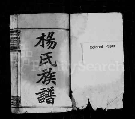 湖南杨氏族谱-杨氏族谱 [卷数杂异].pdf电子版插图2