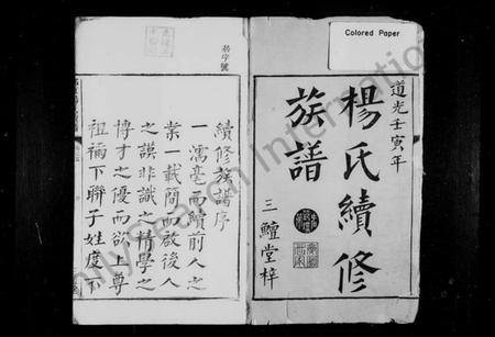 湖南杨氏族谱-杨氏续修族谱 [14卷,首末各1卷].pdf电子版插图2