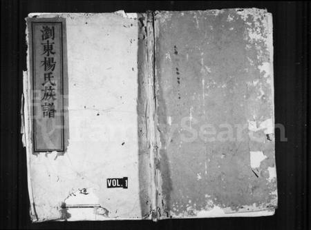 湖南杨氏族谱-浏东杨氏族谱 [不分卷].pdf电子版插图1