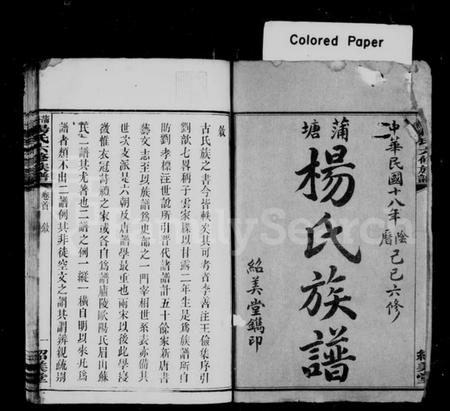 湖南杨氏族谱-蒲塘杨氏族谱 [60卷,首9卷].pdf电子版插图3