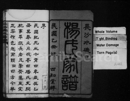 湖南杨氏族谱-长沙水矶口杨氏家谱 [6卷].pdf电子版插图2