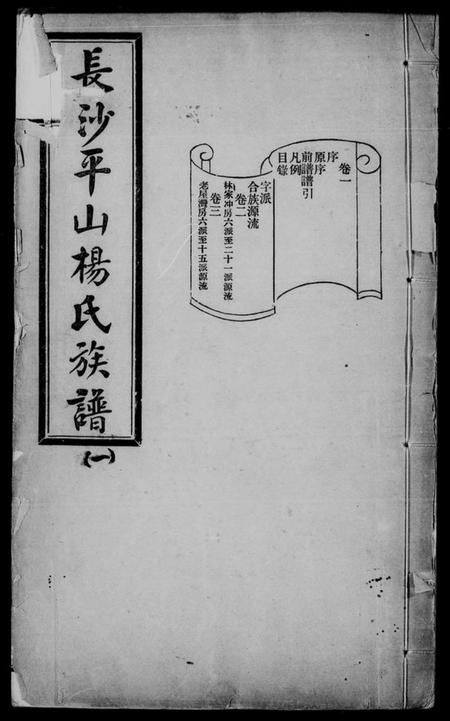 湖南杨氏族谱-长沙河西平山杨氏族谱 [28卷].pdf电子版