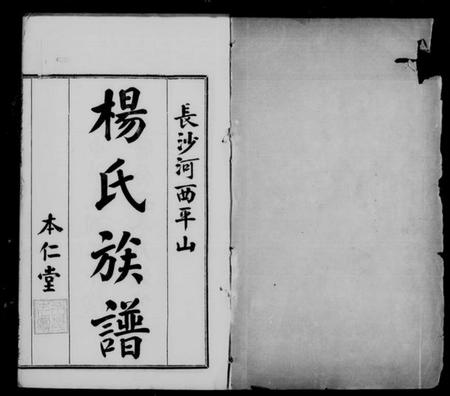 湖南杨氏族谱-长沙河西平山杨氏族谱 [28卷].pdf电子版插图1