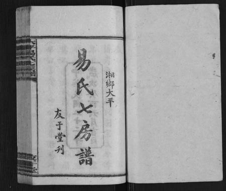 湖南易氏族谱-大平易氏七房谱[9卷,首3卷].pdf电子版插图1