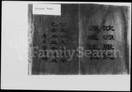 湖南张氏族谱-南轩欧源张氏四修族谱 [14卷].pdf电子版插图2