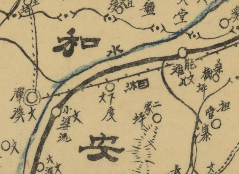 1944年湖南《泸溪县图》插图2 1944年湖南《泸溪县图》插图2