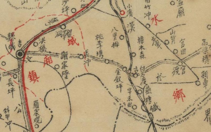 1938年《湖南省宜章县图》插图2 1938年《湖南省宜章县图》插图2