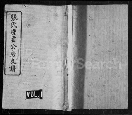 湖南张氏族谱-张氏庆云公房支谱 [36卷,含首1卷].pdf电子版插图1