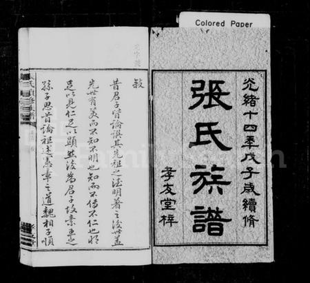 湖南张氏族谱-张氏族谱 [12卷,首1卷].pdf电子版插图2