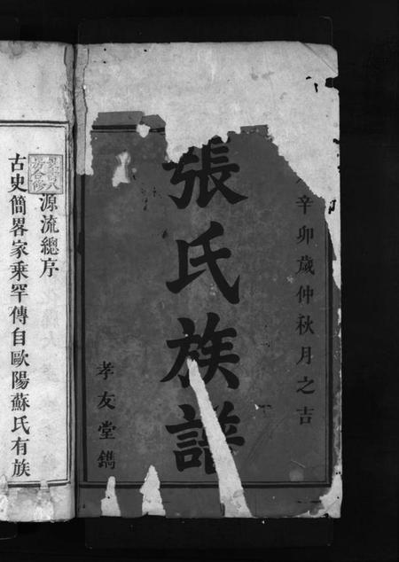 湖南张氏族谱-张氏族谱 [不分卷].pdf电子版插图2