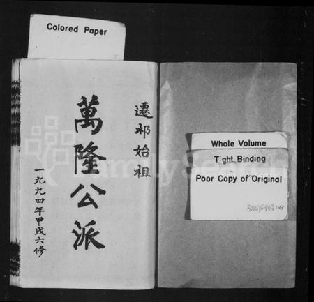 湖南张氏族谱-张氏族谱 [残卷].pdf电子版插图2