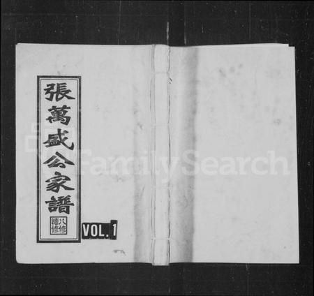 湖南张氏族谱-张万盛公家谱 [26卷].pdf电子版插图1