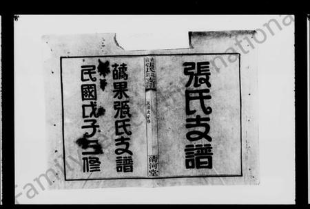 湖南张氏族谱-赤山张氏花果支谱 [7卷,首1卷].pdf电子版插图2