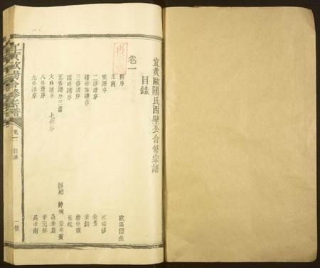 江西欧阳氏族谱-欧阳氏西壁公合修宗谱[14卷].pdf电子版插图1