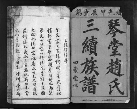 湖南赵氏族谱-赵氏三续族谱 [2卷,首2卷].pdf电子版插图1