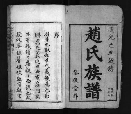 湖南赵氏族谱-赵氏族谱 [12卷,首1卷].pdf电子版插图1