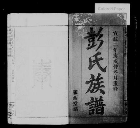 江西彭氏族谱-万载仙源彭氏族谱 [6卷,首2卷].pdf电子版插图2