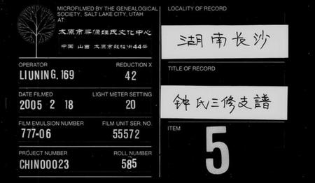 湖南锺氏族谱-锺氏支谱 [10卷].pdf电子版