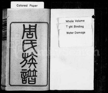 湖南周氏族谱-周氏族谱 [12卷,首末各1卷].pdf电子版插图2