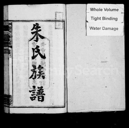 湖南朱氏族谱-洲上朱氏三修族谱 [40卷,首3卷].pdf电子版插图1