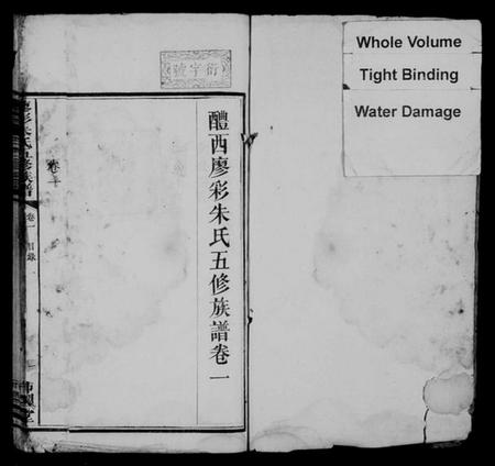 湖南朱氏族谱-醴西廖彩朱氏族谱 [14卷].pdf电子版插图1