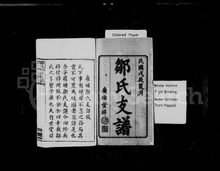 湖南邹氏族谱-邹氏支谱 [13卷].pdf电子版插图2