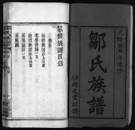 湖南邹氏族谱-邹氏族谱 [7卷,首1卷].pdf电子版插图1