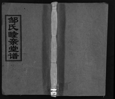 湖南邹氏族谱-邹氏睦亲堂谱 [3卷].pdf电子版