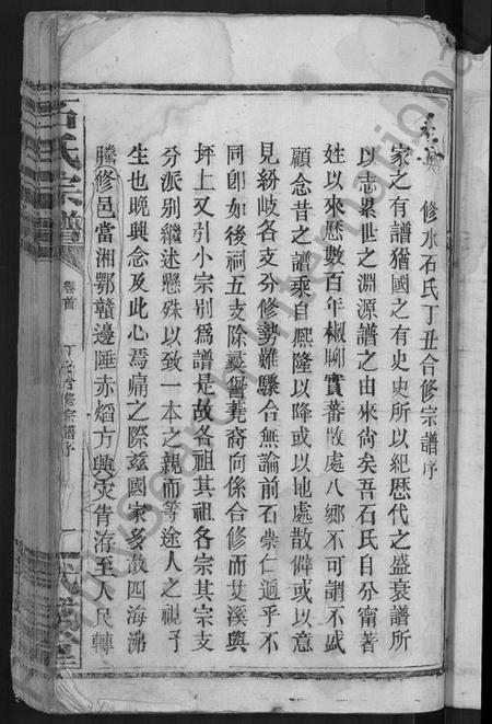 江西石氏族谱-石氏宗谱 [28卷,首1卷].pdf电子版插图3