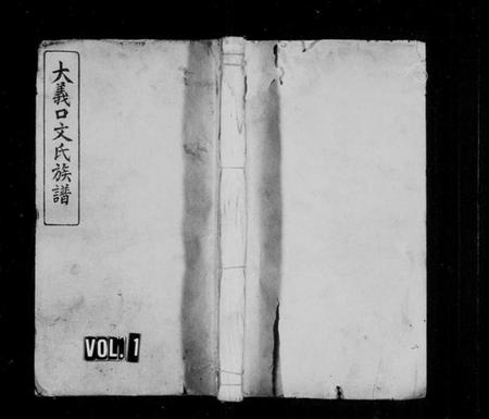 江西文氏族谱-大义口文氏族谱 [14卷].pdf电子版插图1