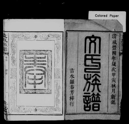 江西文氏族谱-文氏族谱 [5卷,首1卷].pdf电子版插图1