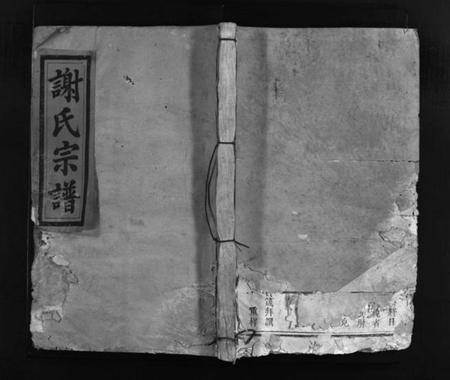 江西谢氏族谱-谢氏宗谱 [残卷].pdf电子版