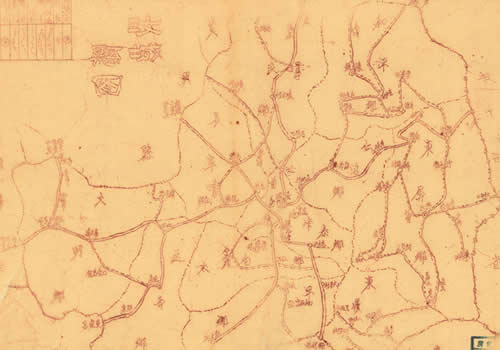 1940年湖南《汝城县图》缩略图