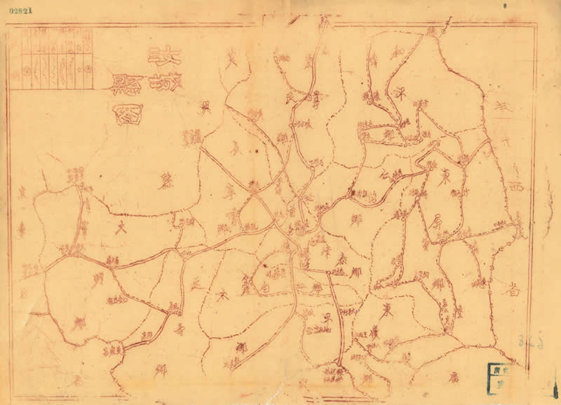 1940年湖南《汝城县图》插图 1940年湖南《汝城县图》插图